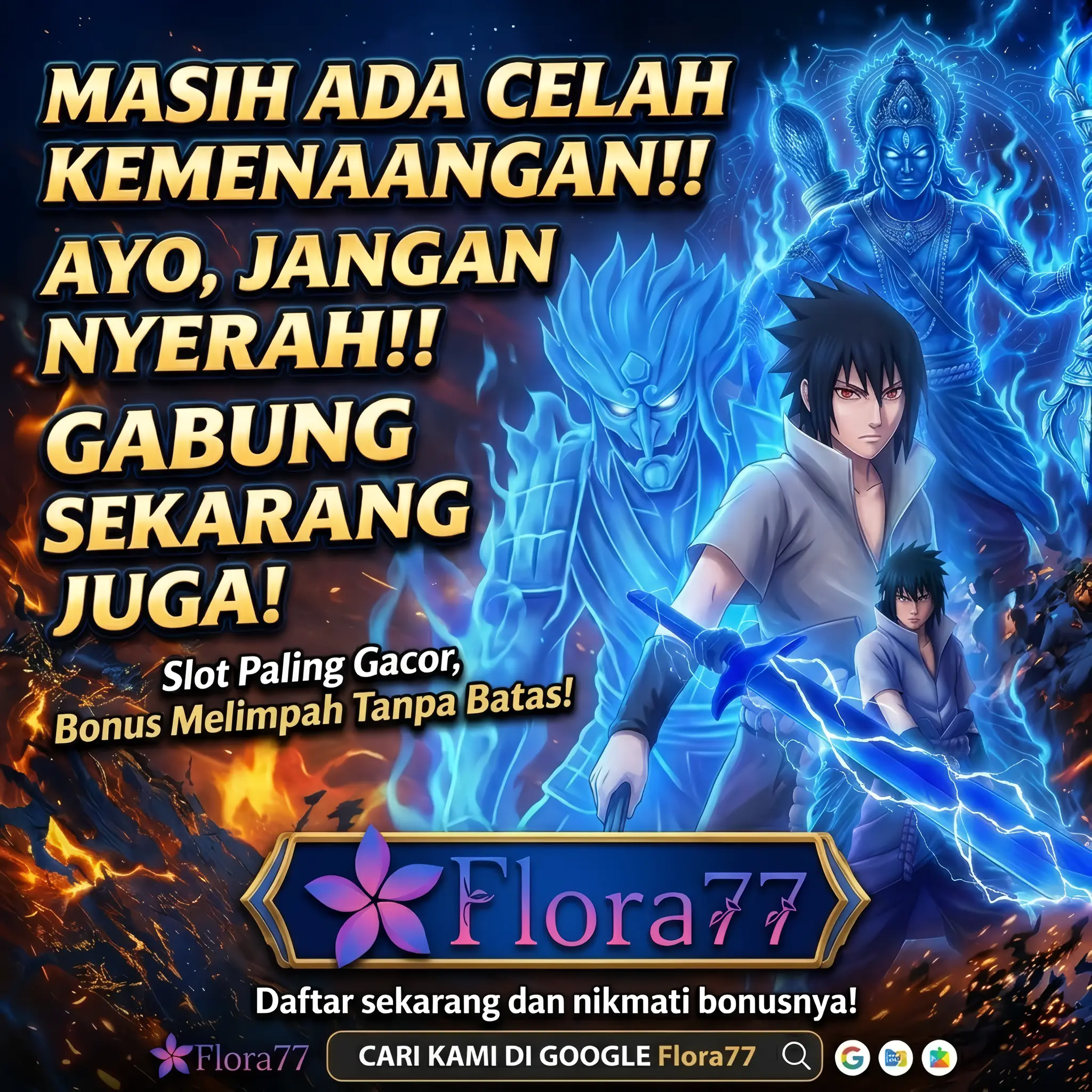 Banner Slot Online FLORA77